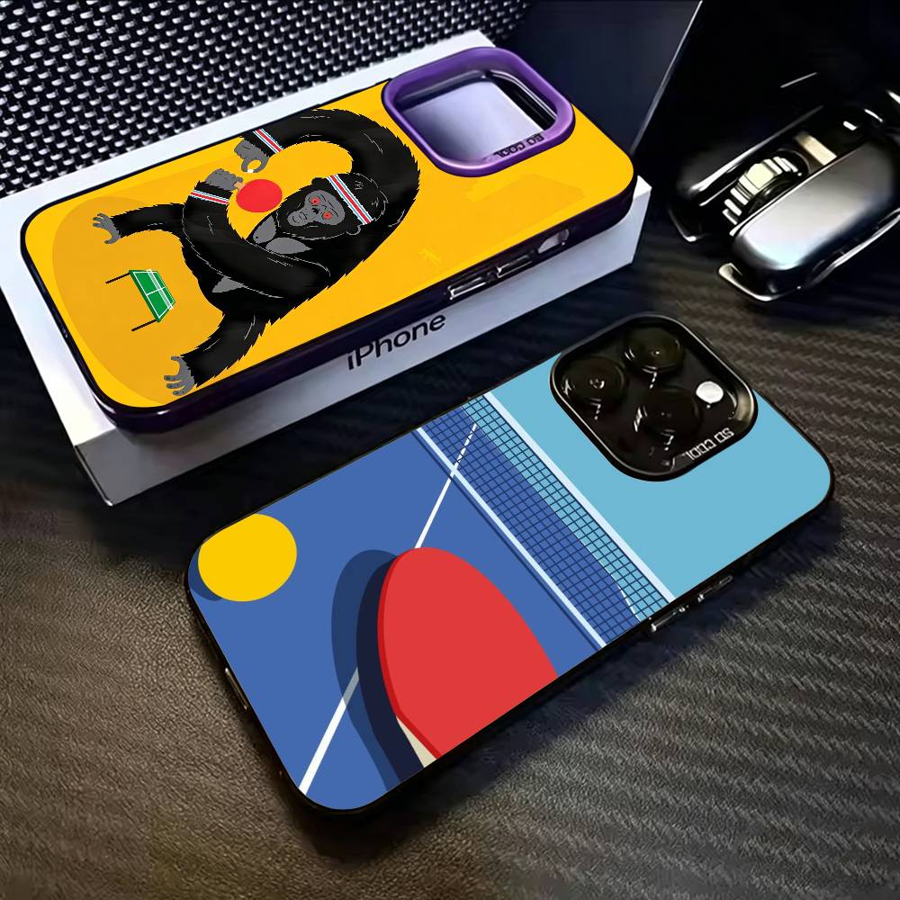 Table Tennis Quotes - New Table Tennis Cartoon Phone Case