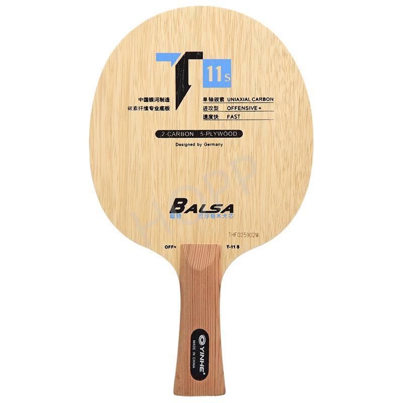 Table Tennis Review - YINHE T-11 T11S (Balsa Trọng Lượng