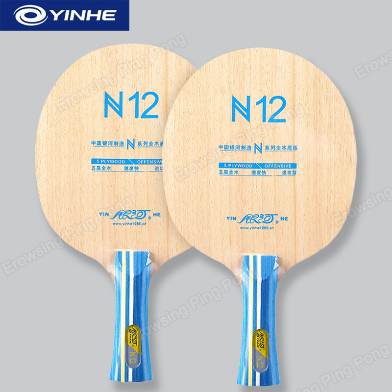 YINHE N12 5-Ply Pure Wood Tabl - đánh giá và giá Table Tennis Paddles