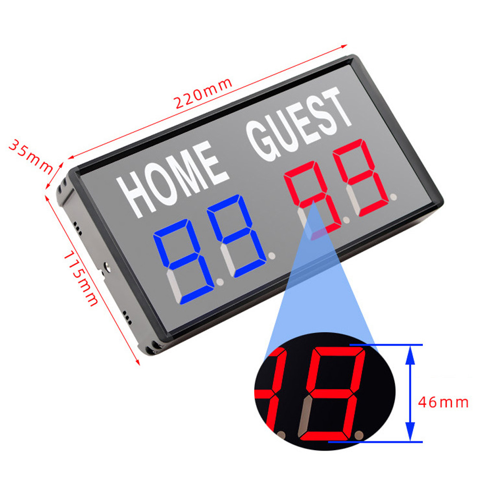 4-Digit LED Electronic Score K - đánh giá và giá Table Tennis Scoring