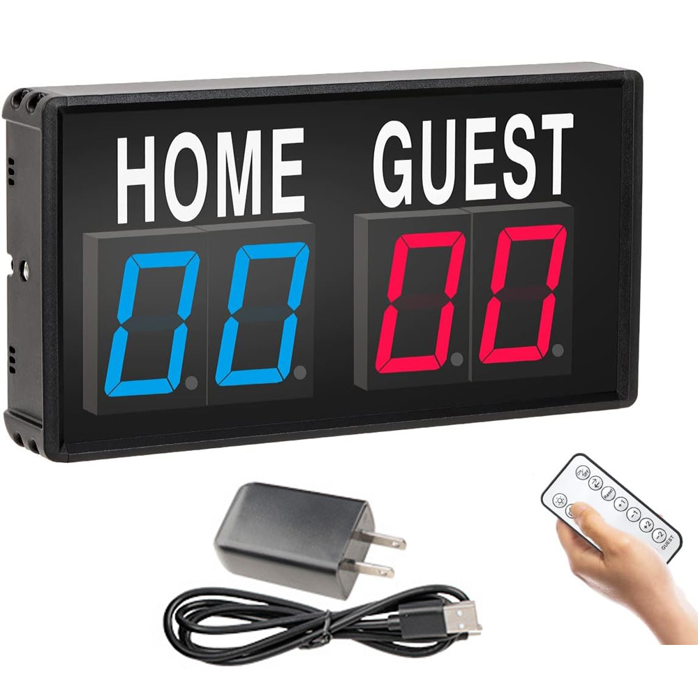Portable 4 Digit LED Scoreboar - đánh giá và giá Table Tennis Scoring