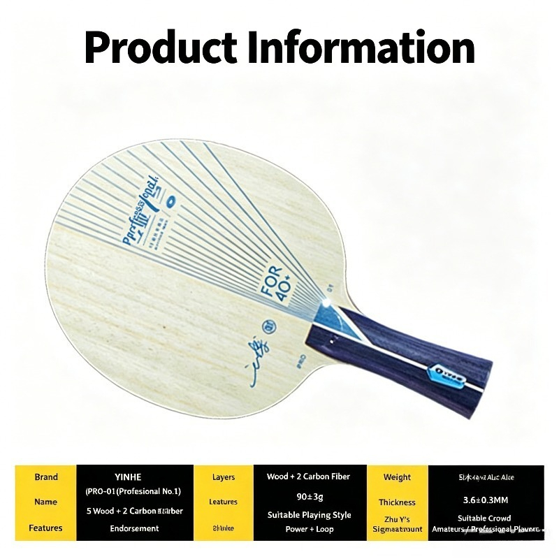 Original YINHE PRO 01 Table Te - đánh giá và giá Table Tennis No 1