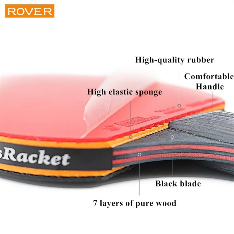 5/6 Star Table Tennis Racket 2 - đánh giá và giá Table Tennis Review