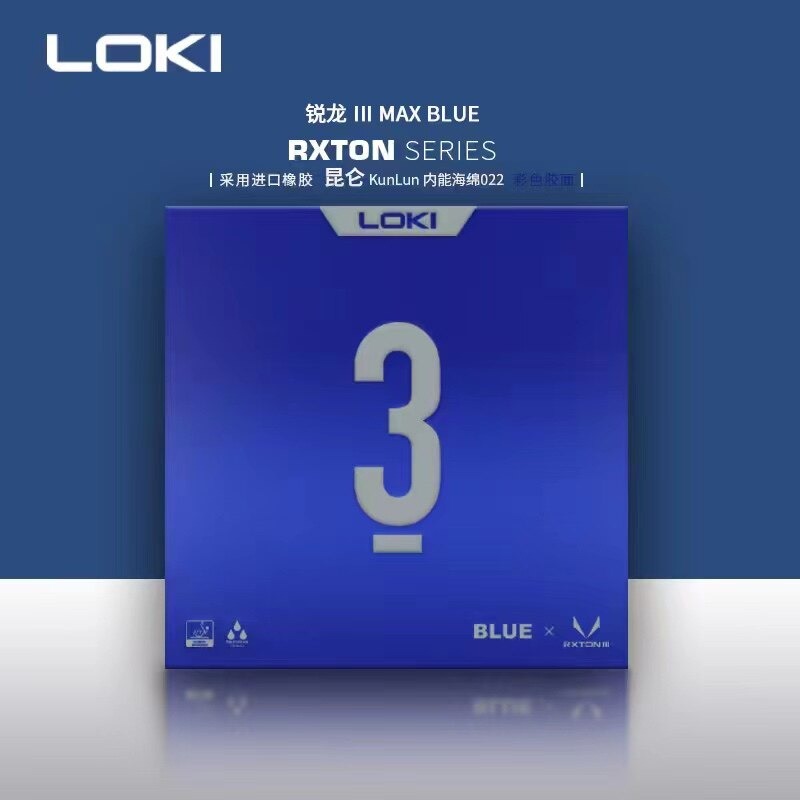 NEW LOKI RXTON 3 Colorful  Tab - đánh giá và giá Table Tennis Loki