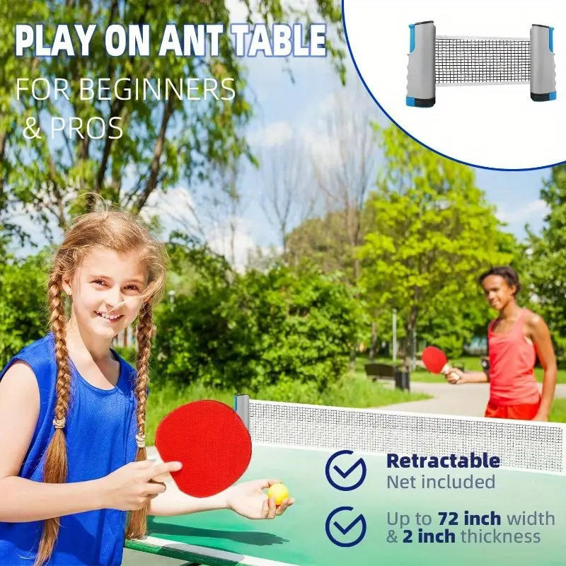 Retractable Table Tennis Net A - đánh giá và giá Table Tennis Post