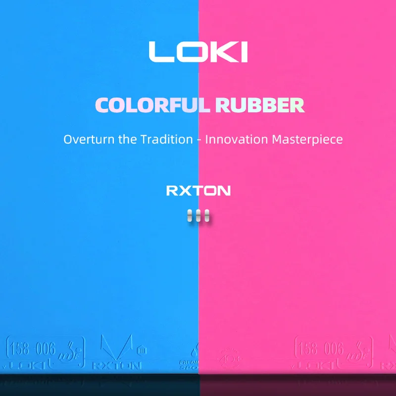 Original LOKI RXTON 1&3 Blue P - đánh giá và giá Table Tennis Loki