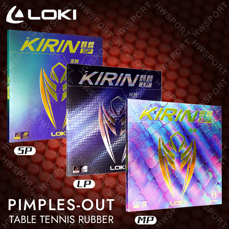 LOKI KIRIN Pimples-Out Table T - đánh giá và giá Table Tennis Loki