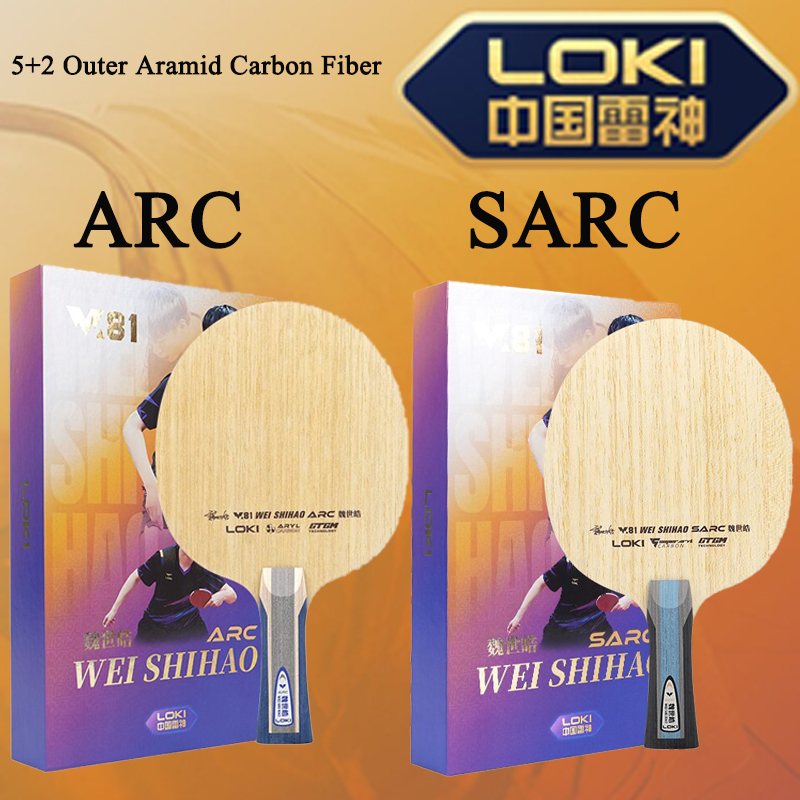 New LOKI W81 Series ARC SARC T - đánh giá và giá Table Tennis Loki