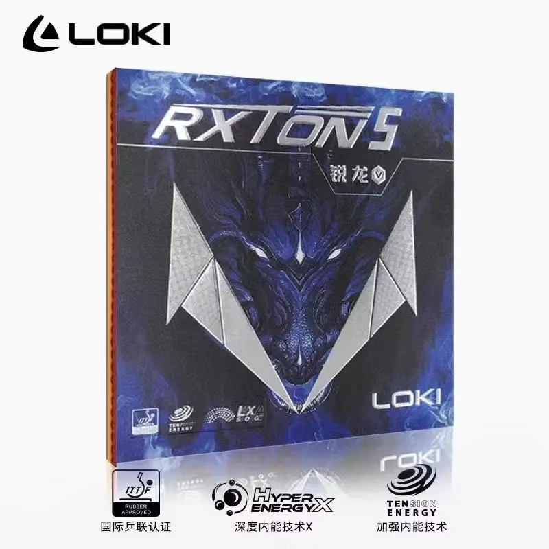 LOKI RXTON 5 High Elasticity T - đánh giá và giá Table Tennis Loki