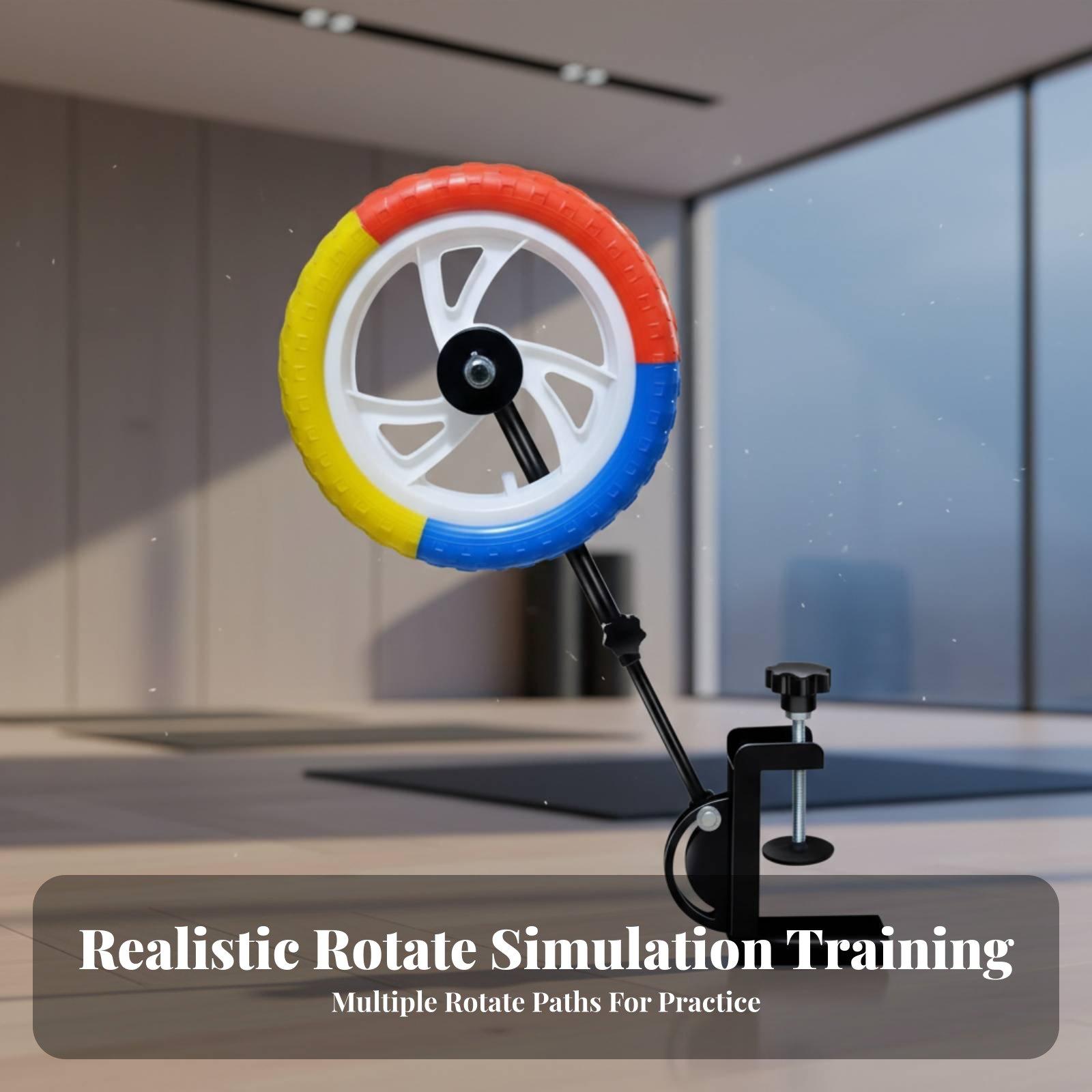 Rotating Wheel Training Device - đánh giá và giá Table Tennis Footwork
